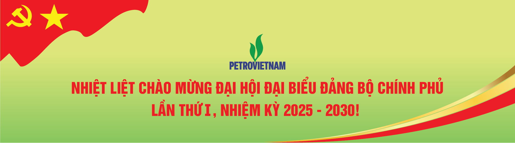 Chào mừng ĐH Đảng bộ Chính phủ